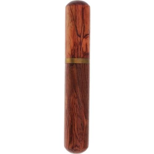 Wood Cigar Tube For One Cigar - Airtight Travel Case Humidor