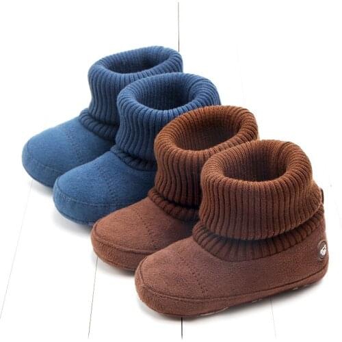 Baby First Walkers Girl Boy Prewalker Solid Fringe Shoes Infant Toddler Soft Soled Anti-slip Boots Kids Warm Booties