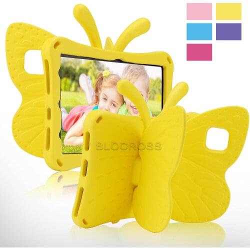 10.4'' Children Coque for Samsung Galaxy Tab A7 2020 10.4 T500 T505 T507 Case Cute Cartoon Butterfly Case for Galaxy Tab A7 2020