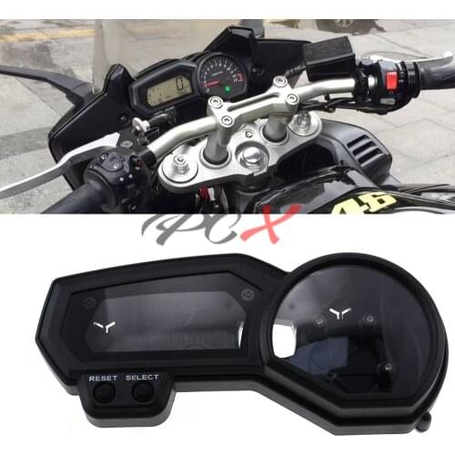 MotorcycleSpeed Meter Instrument Case Gauges Odometer Tachometer Housing Box Cover for Yamaha FZ1 FZ1N FZ6 FZ6N SingleTurn 06-13