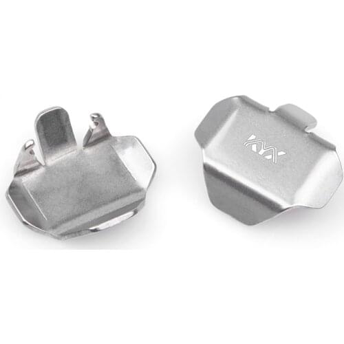 KYX Racing Front Rear Axles Stainless Steel Axles Guard Axle Armor Upgrades for Rc Crawler Car Axial SCX24 90081