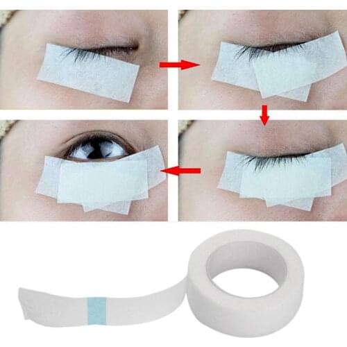 10 Pieces Micropore Tape for Eyelash Extensions - Eye Lash Tape Supply, 4x4x1.2 cm / 1.57x1.57x0.47 inches