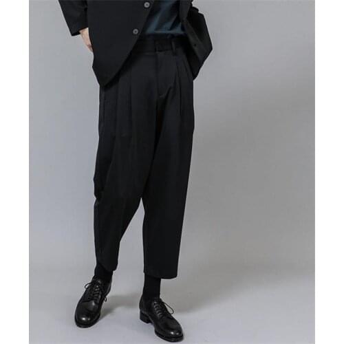 Mens Casual Pants Capris summer 2021 new simple classic decoration fashion trend pants
