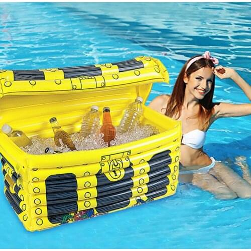 Inflatable Buffet Ice Bucket Salad Food And Beverage Cooler Large Capacity PVC Ice Buckets For Picnic And Barbecue KTV Bar