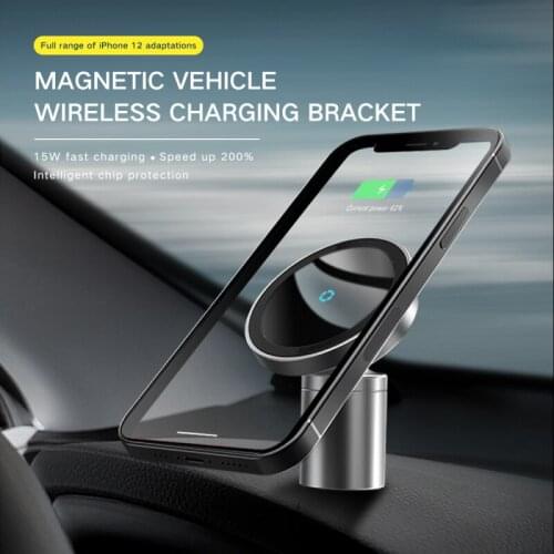 NEW 15W Car Magnetic Wireless Charger Air Outlet Mobile Phone Stand Holder Mobile Phone Chargers Mobile Phone Accessories