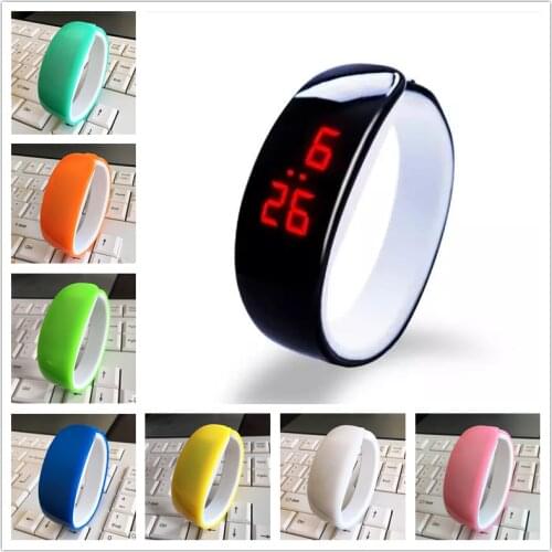 Fashion new dolphin bracelet watch with digital watch bracelet red LED watch ladies watch sports clock reloj hombre relogio