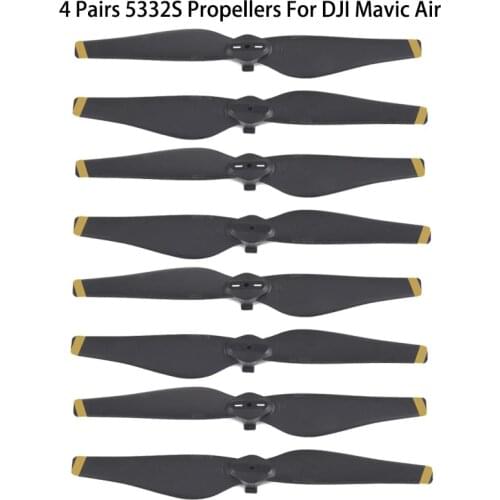 2 Pairs/4 pairs 8 pcs DJI Mavic Air 5332S Propellers Blade Prop For DJI Mavic Air Drone Accessories In Stock