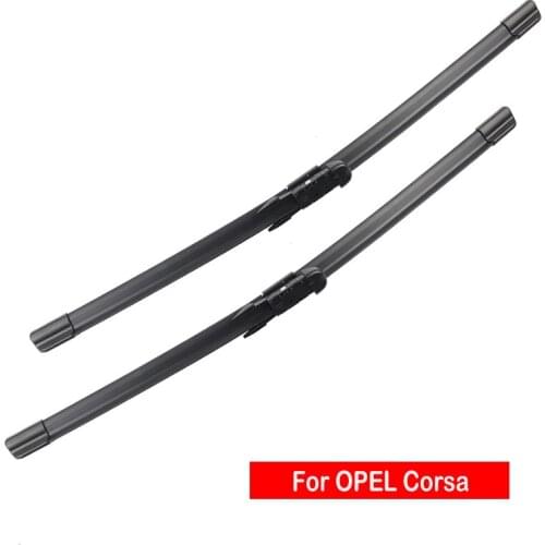 Windshield Wiper Blade For OPEL Corsa C/Corsa D/Corsa E 2000-2018 Car Accessories front window windscreen wiper blade
