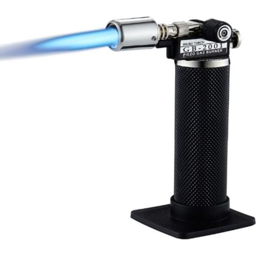 Dental Butane Gas Micro Torch Burner Welding Soldering Gun Lighter Flame Spitfire Portable Inflatable Large Fire Gas Spray Gun