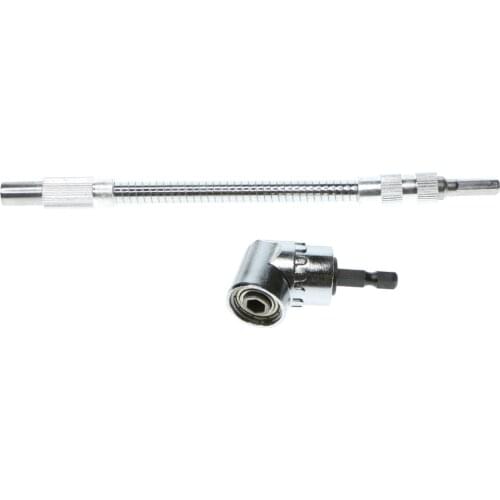 Angle Drill and Flexible Shaft Bits Extension Screwdriver Bit 1/4inch Hex Bit Socket Screwdriver Holder