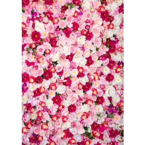 Floral wall-paper newborn picture background vinyl bridal portrait photography backdrop for photo studio kits photophone F-1103