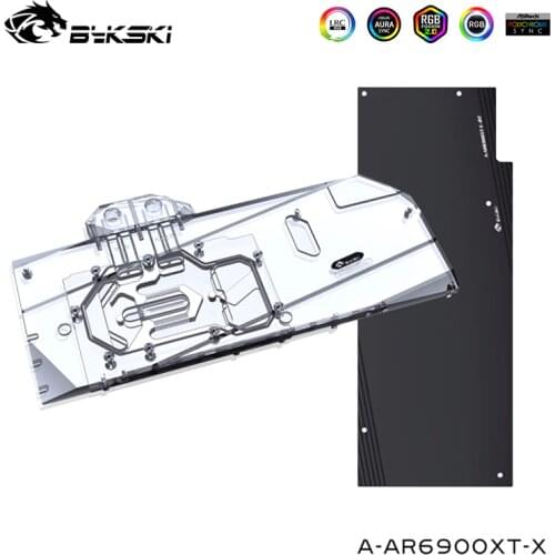 Bykski GPU Water Block for Gaming Phantom 6900XT, 6800XT / Taichi X D 16G OC OC Graphics Card, A-AR6900XT-X water cooling