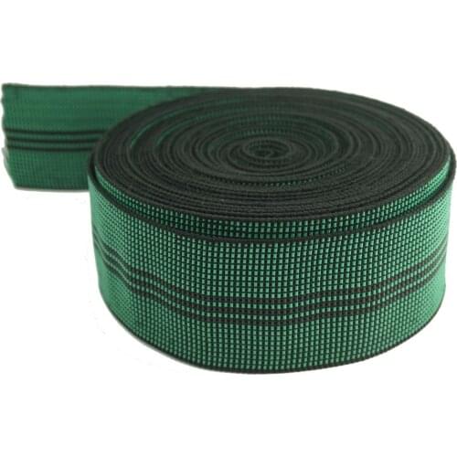 W:2" L:5-10m Elasticated Sofa Chair Upholstery Back Strap Belt Elastic webbing
