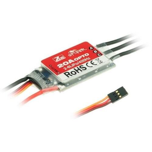 ZTW Spider Series 2-6S 20A OPTO ESC -SimonK for Multi-Rotor copter