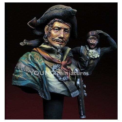 1/10 THE PIRATE Before Sunset Historical themes Resin Figure Bust GK Uncoated No colour