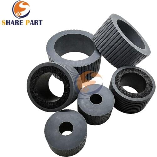 1 set scanner pick up roller tire Rubber Brake Roller for Fujitsu fi 7600 fi 7700