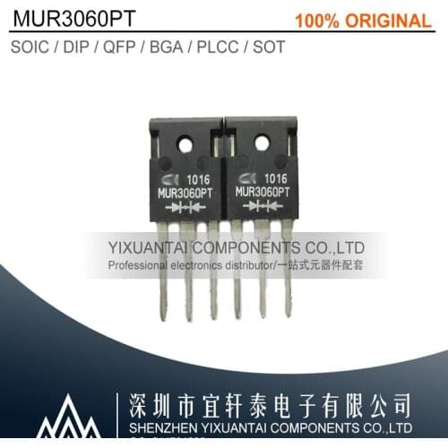 10pcs/lot 50pcs/lot 100pcs/lot Free shipping 100% original MUR3060PT MUR3060 TO247