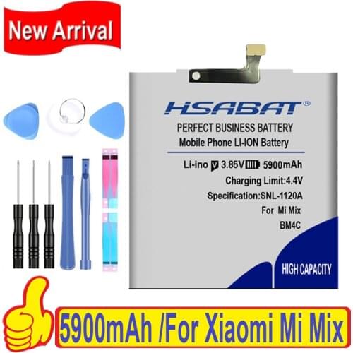 HSABAT BM4C 5900mAh Battery for Xiaomi Mi Mix Batteries