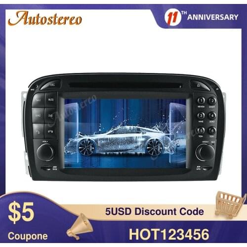 Android 10 For Mercedes Benz SL SL500 R230 2001-2007 Car CD DVD Player Auto Radio Car GPS Navigation Headunit Multimedia Satnav