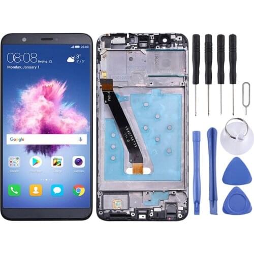 IPartsBuy LCD Screen and Digitizer Full Assembly with Frame for Huawei P smart (Enjoy 7S), FIG-LX1, FIG-LA1, FIG-LX2, FIG-LX3