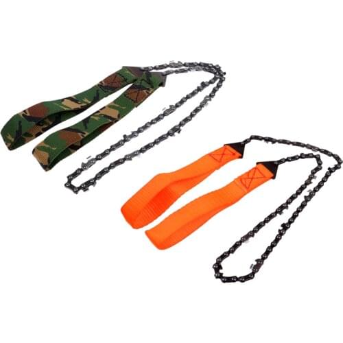 Pocket Wire Saw Emergency Camping Survival Chain Saw With Nylon Handle Strap