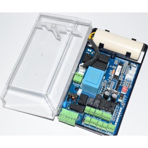 Parking barrier circuit board card controller for automatic boom barrier gate wejoin motor 110V 220V AC(capacitor optional)