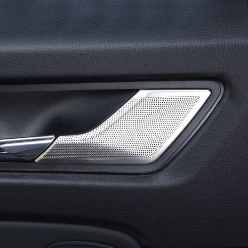 For SKODA KODIAQ Car door sound cover Inner handle horn frame A column triangle decoration