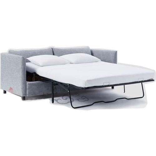 Linen hemp fabric sectional sofas Living Room Sofa bed set furniture alon couch puff asiento muebles de sala canape sofa cama