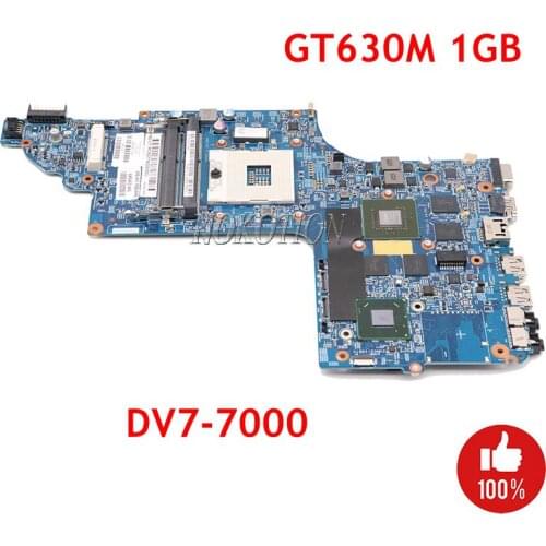 NOKOTION 682016-001 48.4ST10.031 Laptop motherboard for HP DV7-7000 DV7T 682016-501 HM77 630M Mainboard