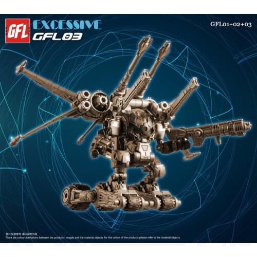 MFT Transformation Power Suit GFL01 GFL-01 GFL-02 GFL02 GFL03 Power System Plan DIACLONE KO Action FIgure Robot Toys With box