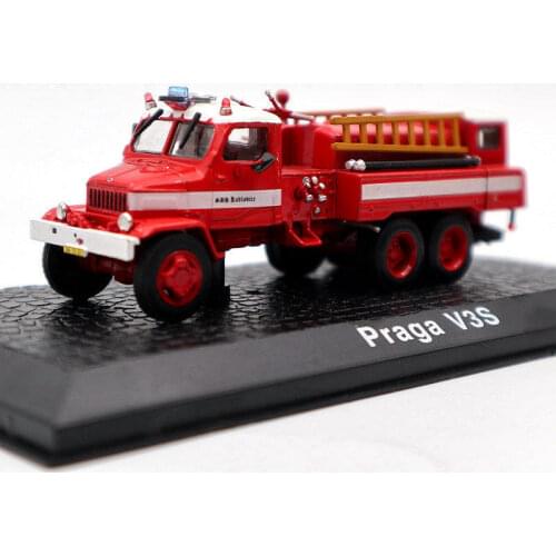 AT LAS 1:72 Praga V3S fire engines alloy model Car Diecast Metal Toys Birthday Gift For Kids Boy