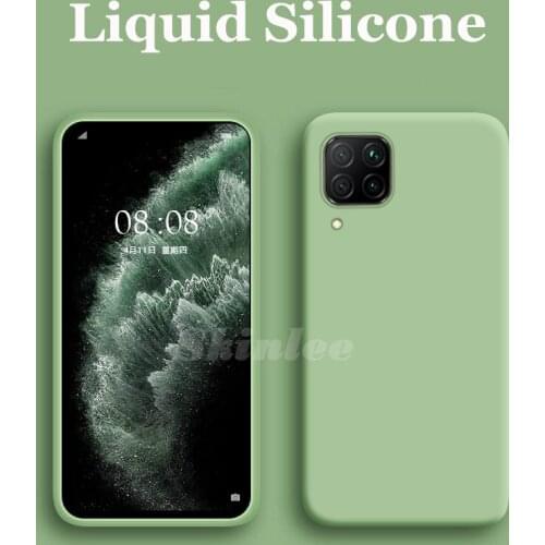 Skinlee Soft Case For HUAWEI P40 Lite Full Protection Soft Liquid Silicone Cover For Huawei P40 Lite Cases Funda