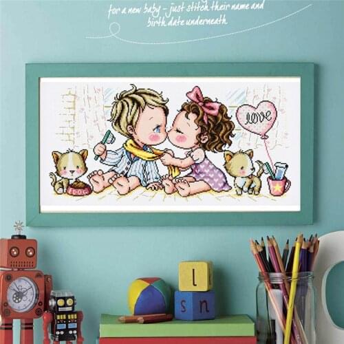 Cross Stitch Set Chinese Cross-stitch Kit Embroidery Needlework Craft Packages Cotton Fabric Floss New Designs Embroidery G127