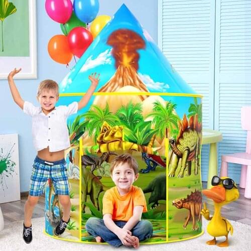 Dinosaur Tent for Kids Wigwam for children indoor Toys for girl boy baby play house Childrens Tent House for children