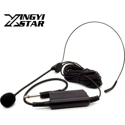 Professional Musical Condenser Headset Microphone Speech Head Mic For PC Voice Amplifier Speaker Stage Performance Audio Mixer