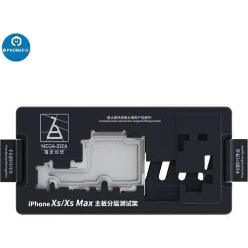 Qianli Mega-idea Motherboard Test Fixture Logic Board Fast Test Fixture Holder for iPhone X XS XS MAX Mainboard Repair Tools