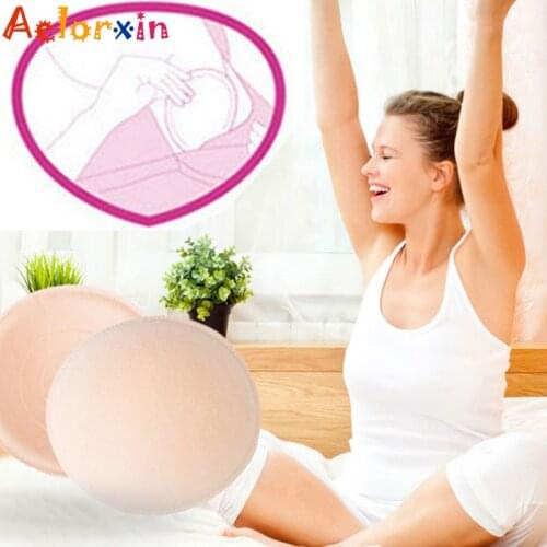 4Pcs Cotton Reusable Breast Pads Nursing Waterproof Organic Plain Washable Pad Baby Breastfeeding Bra Pad Inserts Nipples
