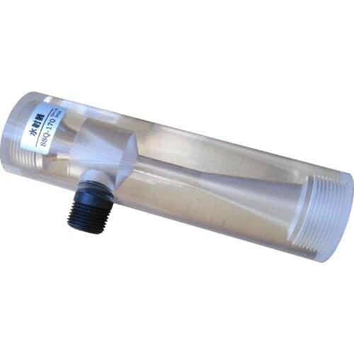 Water EjectorDN15-40 Transparent Plexiglass Venturi Tube Negative Pressure Suction Water Fertilizer Machine Generator Jet Device