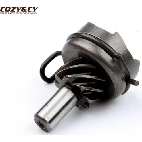 Scooter 139QMB GY6 Kickstart pinion gear for SYM Symply 50 Orbit 1 Fiddle 2 50cc 4-stroke AC after 2008 (AW05W) 8 teeth