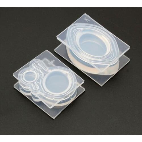 1 Set Mini Pan Pot Resin Silicone Mold Epoxy Resin Jewelry Tools Art Craft Tools Clear resin molds for jewelry Making