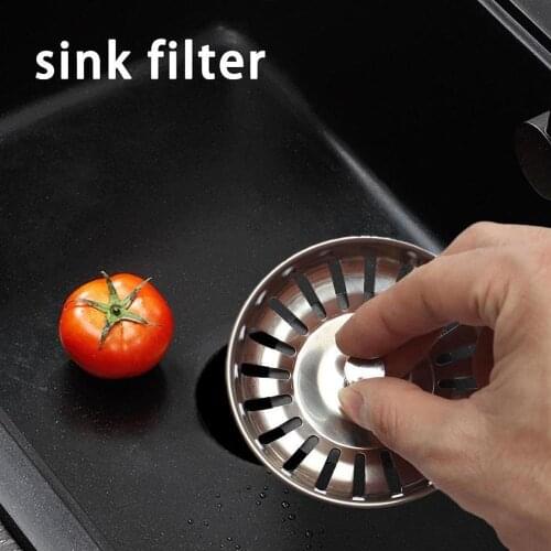 1PC Universal Kitchen Sinks Stoppers Stainless Steel Sink Lid Dishpan Drainer Kitchen Sink Accessories Kitchen Tools