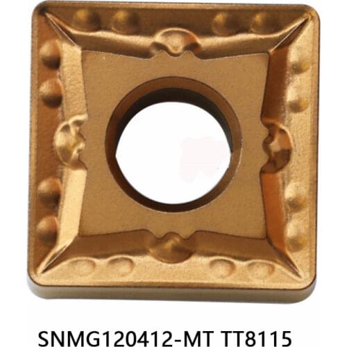 Original SNMG120412MT SNMG120412-MT TT8115 Corner Is 12 CNC Carbide Insert use for steel rough machining