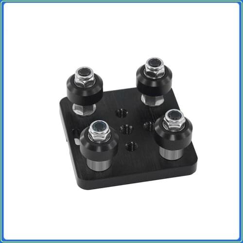 3D printer accessories European standard 2020 pulley 2040 aluminum profile pulley V-Slot mini five-wheel disc