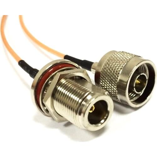 WIFI antenna adapter N Male Plug Switch N Female Jack nut jumper cable adapter RG316 Wholesale Fast Ship 15CM 6" NEW wholesale