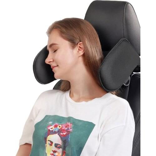 Car Seat Headrest Travel Rest Neck Pillow Support Solution For Kids And Adults Children Car Pillow CZ IN Stock Shipping