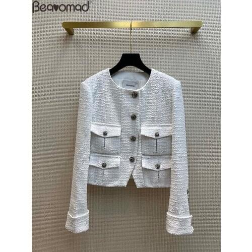 Baeromad Women's White Jackets