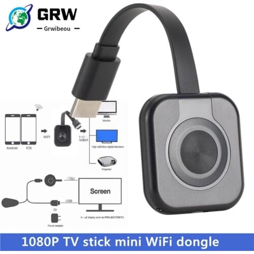 WiFi Wireless Display Dongle TV Stick for Home Therate Ultra 1080P TV Stick Media Video Streamer HD For HDTV WIFI Dongle