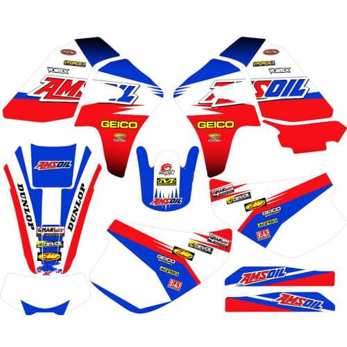 For Honda XR650R XR650 2000 2001 2002 2003 2004 2005 2006 2007 2008 2009 2010 Motorcycle full set of 3M stickers decals graphics