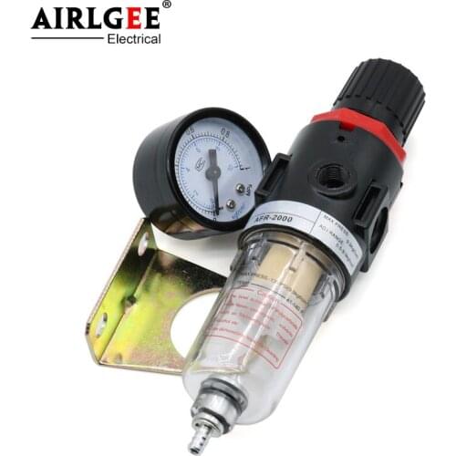 Air pressure regulating valve filter AFR2000 pressure regulating valve pressure reducing valve 2 points air oil water separator
