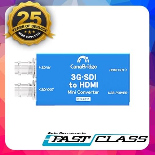 Canare Canabridge HDMI to 3G SDI MINI Pocket sized Converter Broadcast For Camera Studio